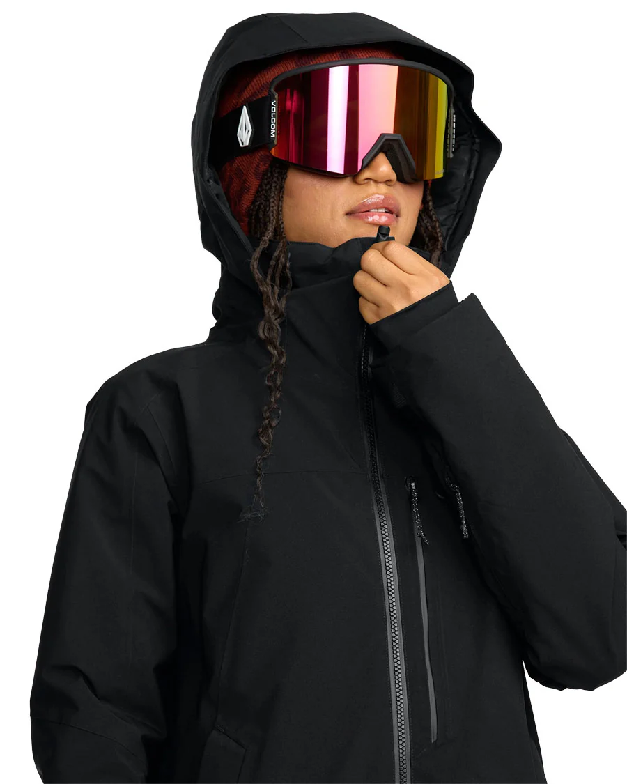 Volcom Women's 3D Stretch Gore-Tex Jacket Black 2026 - Image 4