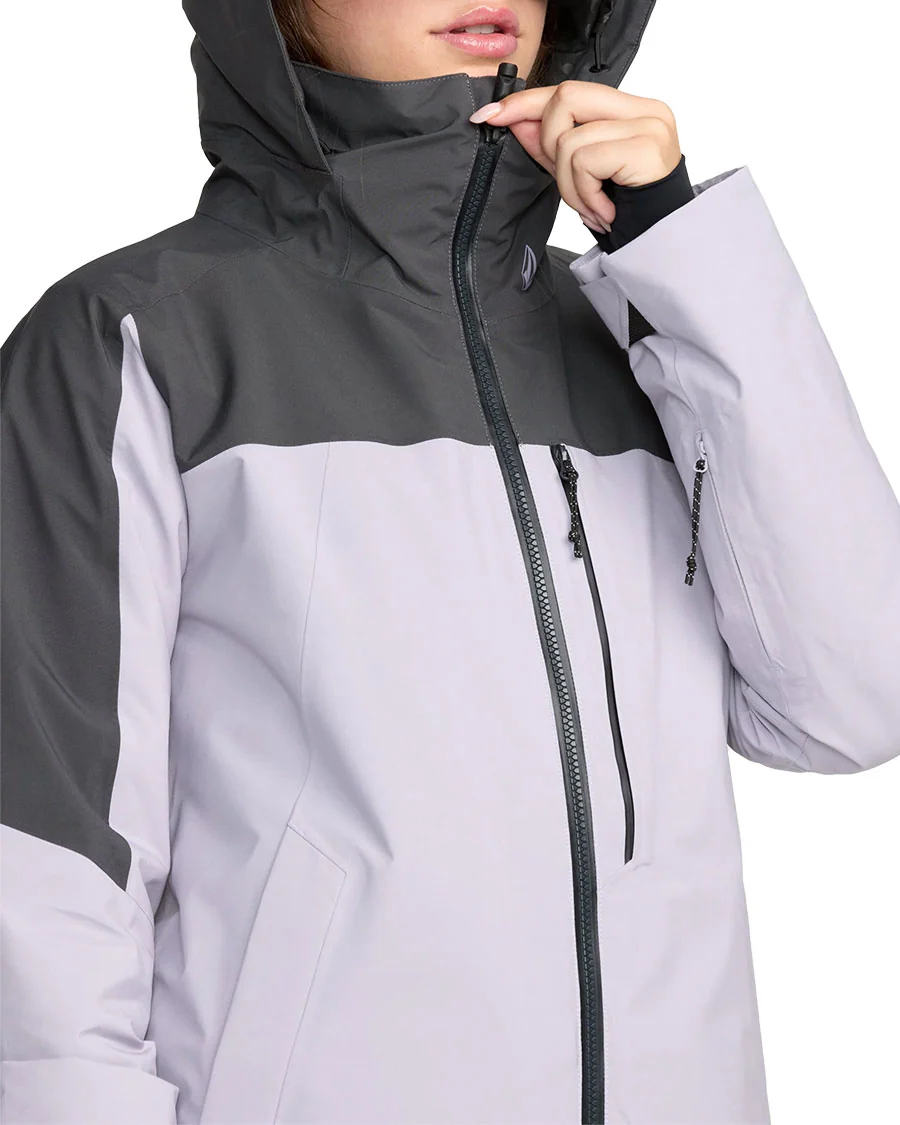 Volcom Women's 3D Stretch Gore-Tex Jacket Lavender Aura 2026 - Image 3