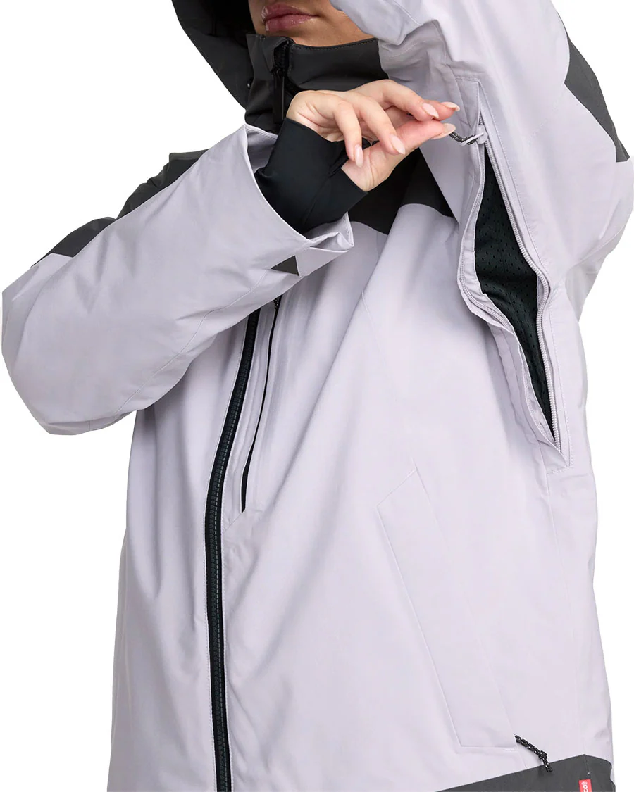 Volcom Women's 3D Stretch Gore-Tex Jacket Lavender Aura 2026 - Image 5