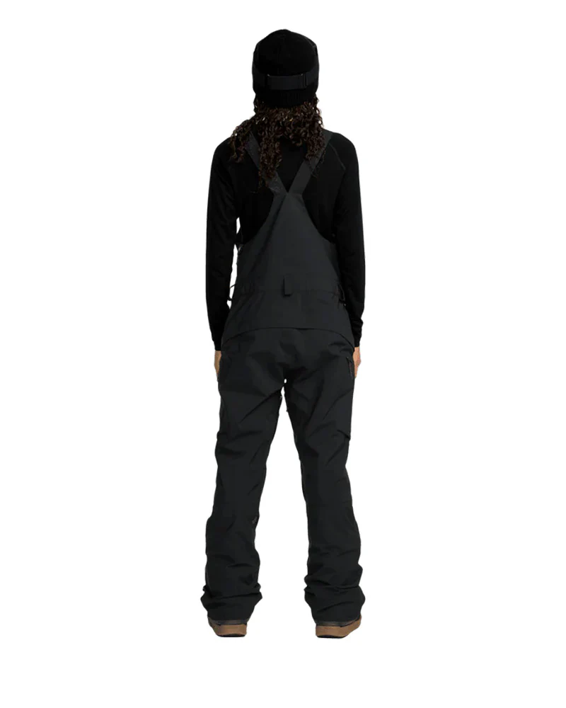 Volcom Women's Ash Stretch Gore-Tex Bib Pant Black - Image 2