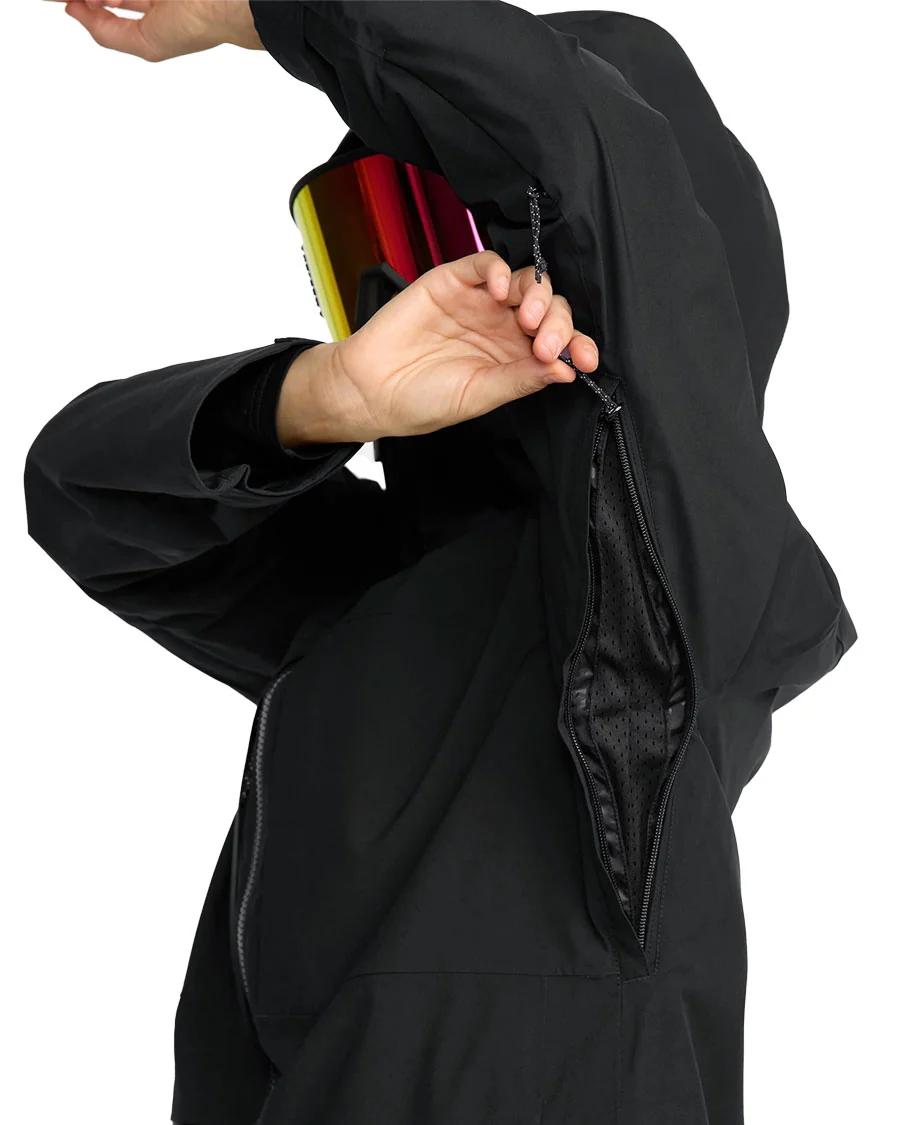 Volcom Women's Cloudbreaker Stretch 30K Jacket Black 2026 - Image 3