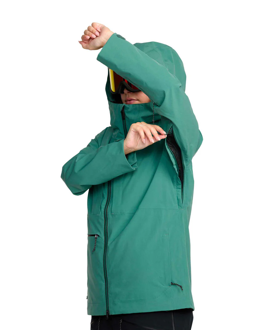 Volcom Women's Cloudbreaker Stretch 30K Jacket Spruce Green 2026 - Image 3