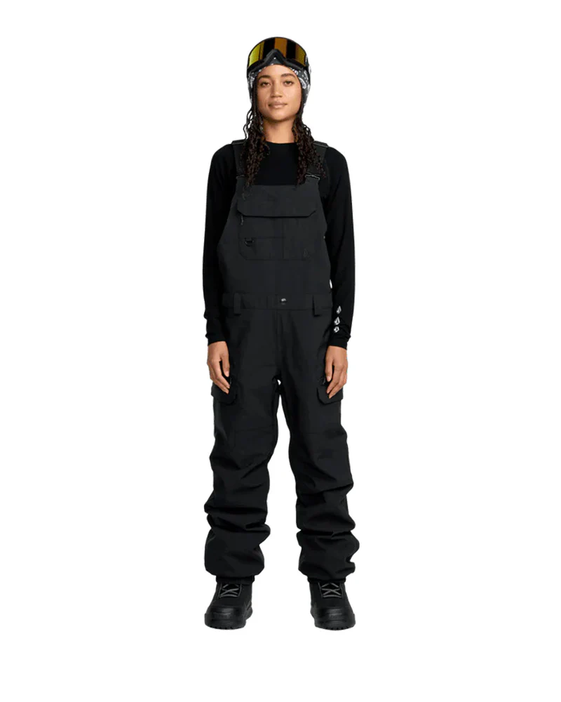 Volcom Women's Creston 3D Stretch Bib Pant Black 2026