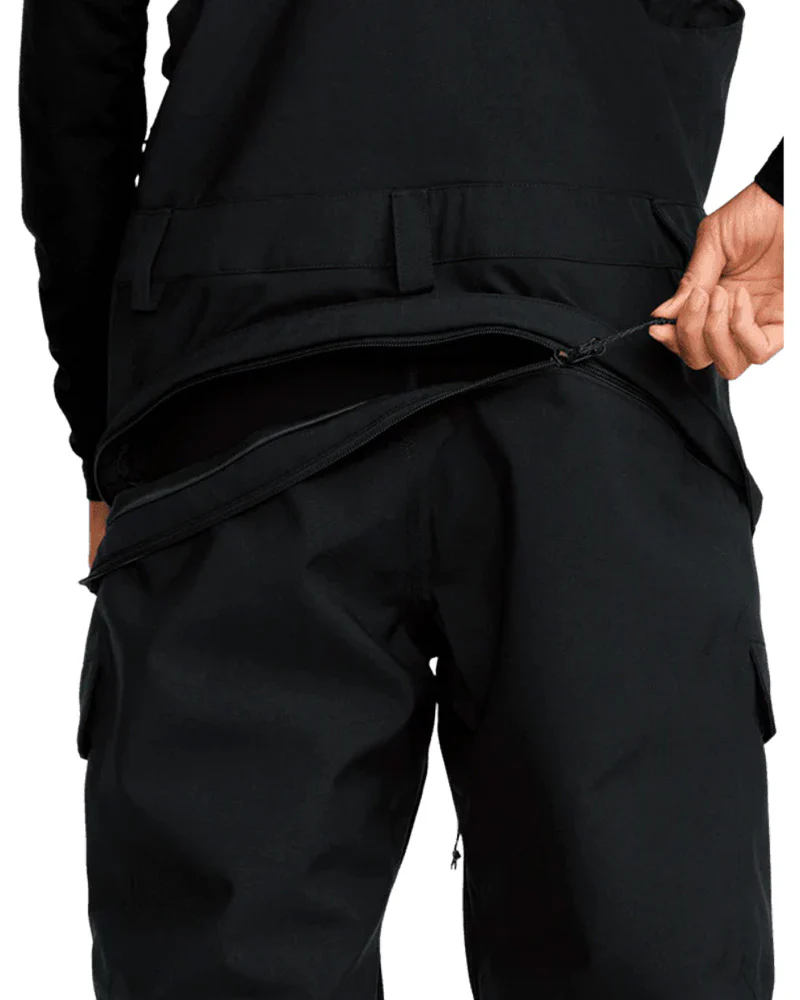 Volcom Women's Creston 3D Stretch Bib Pant Black 2026 - Image 4
