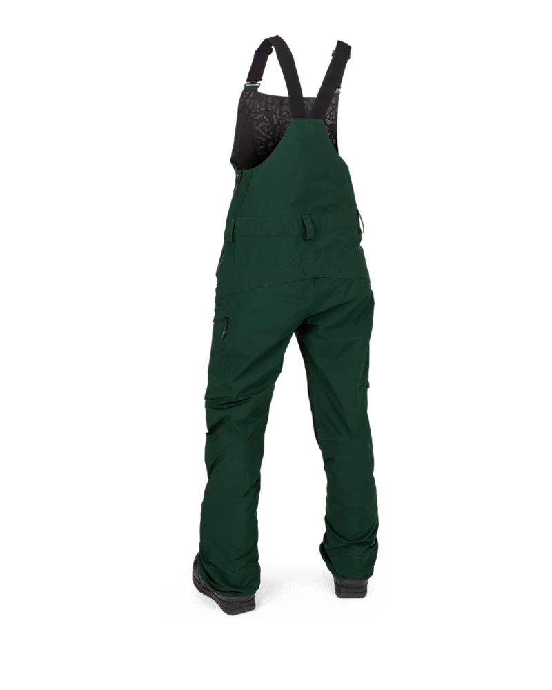 Volcom Women's Elm Stretch Gore Bib Overall Scarab Smp 2025 - Image 2