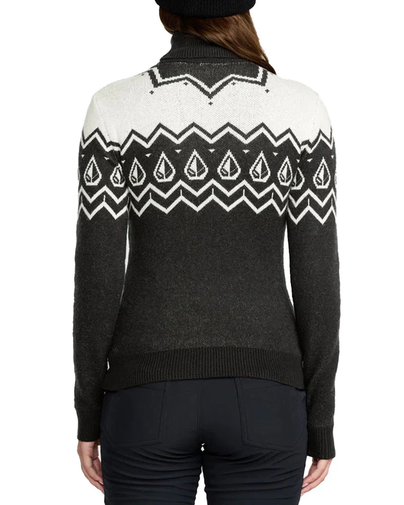Volcom Womens' Fireside Sweater Black 2026 - Image 2