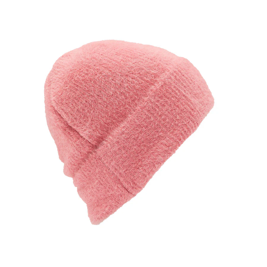 Volcom Womens' Fuzz Teddy Beanie Mesa Rose 2026 - Image 2