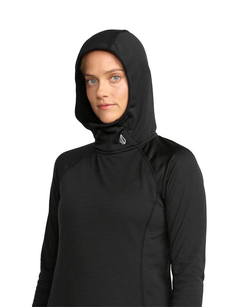 Volcom Womens' Gridlock Balaclava Pullover Black 2026 - Image 3