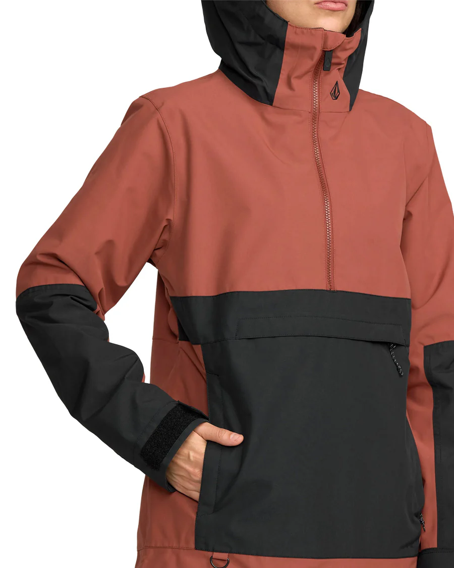 Volcom Women's Harlan Pullover Henna - Image 3