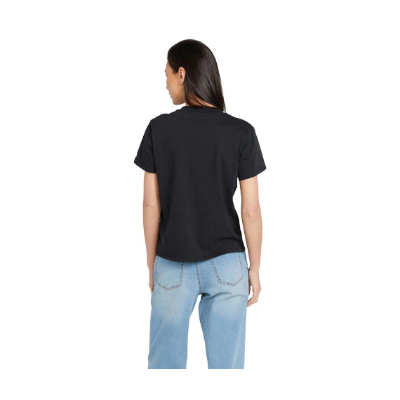 Volcom Women's One Of Each BF T-Shirt Black - Image 2