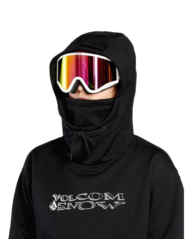 Volcom Womens' Riding Hydro Pullover Hoodie Black 2026 - Image 3