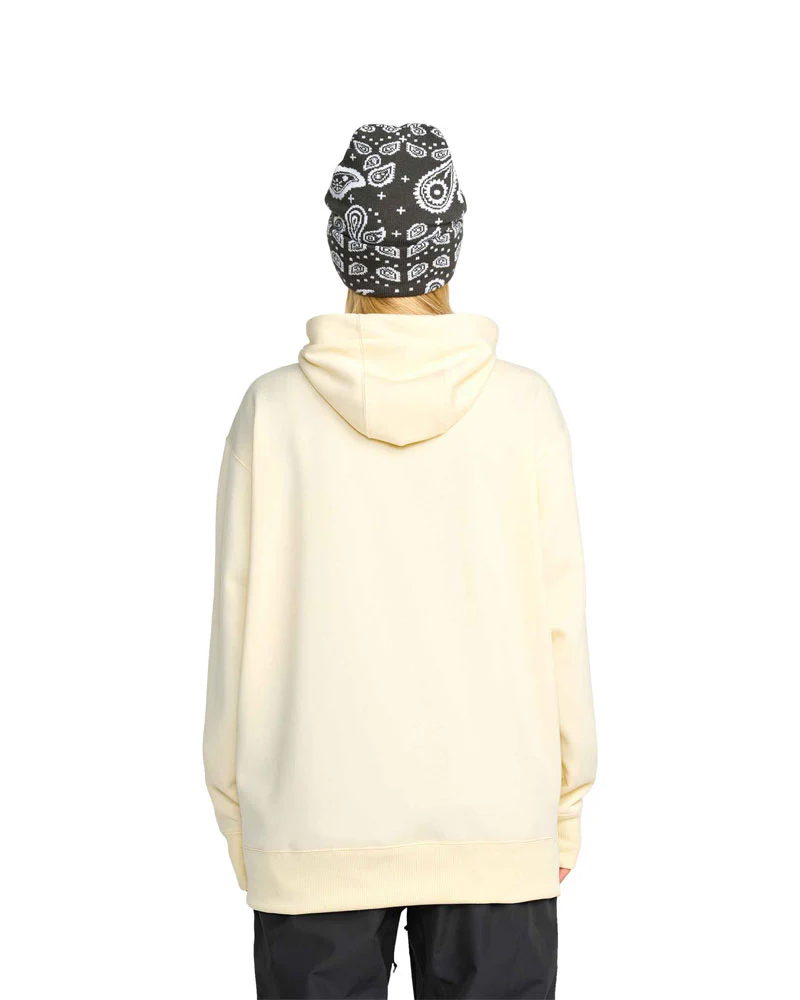 Volcom Womens' Riding Hydro Pullover Hoodie Bone 2026 - Image 4