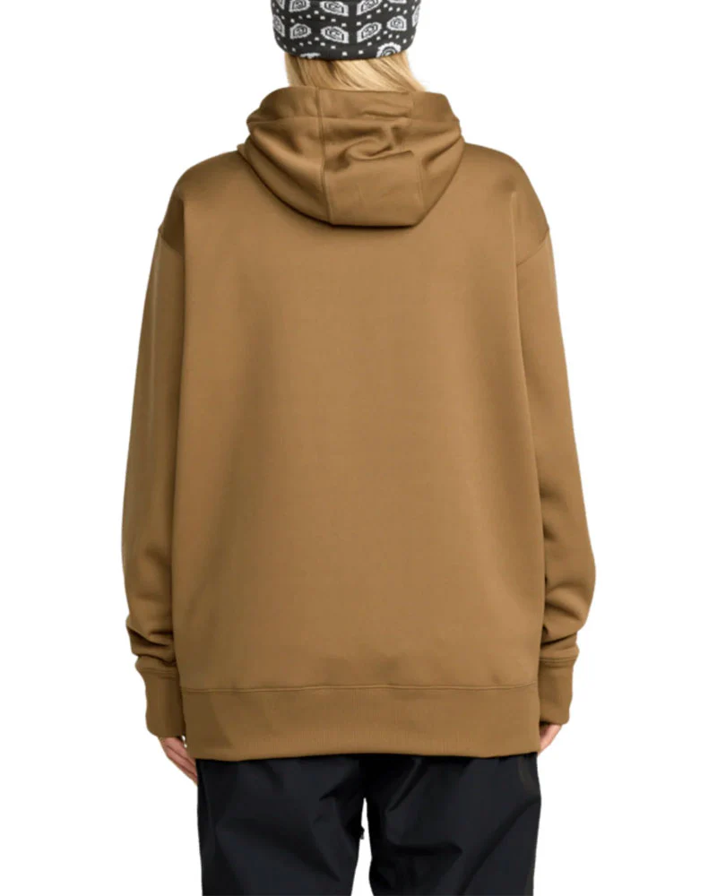 Volcom Womens' Riding Hydro Pullover Hoodie Bronze 2026 - Image 2