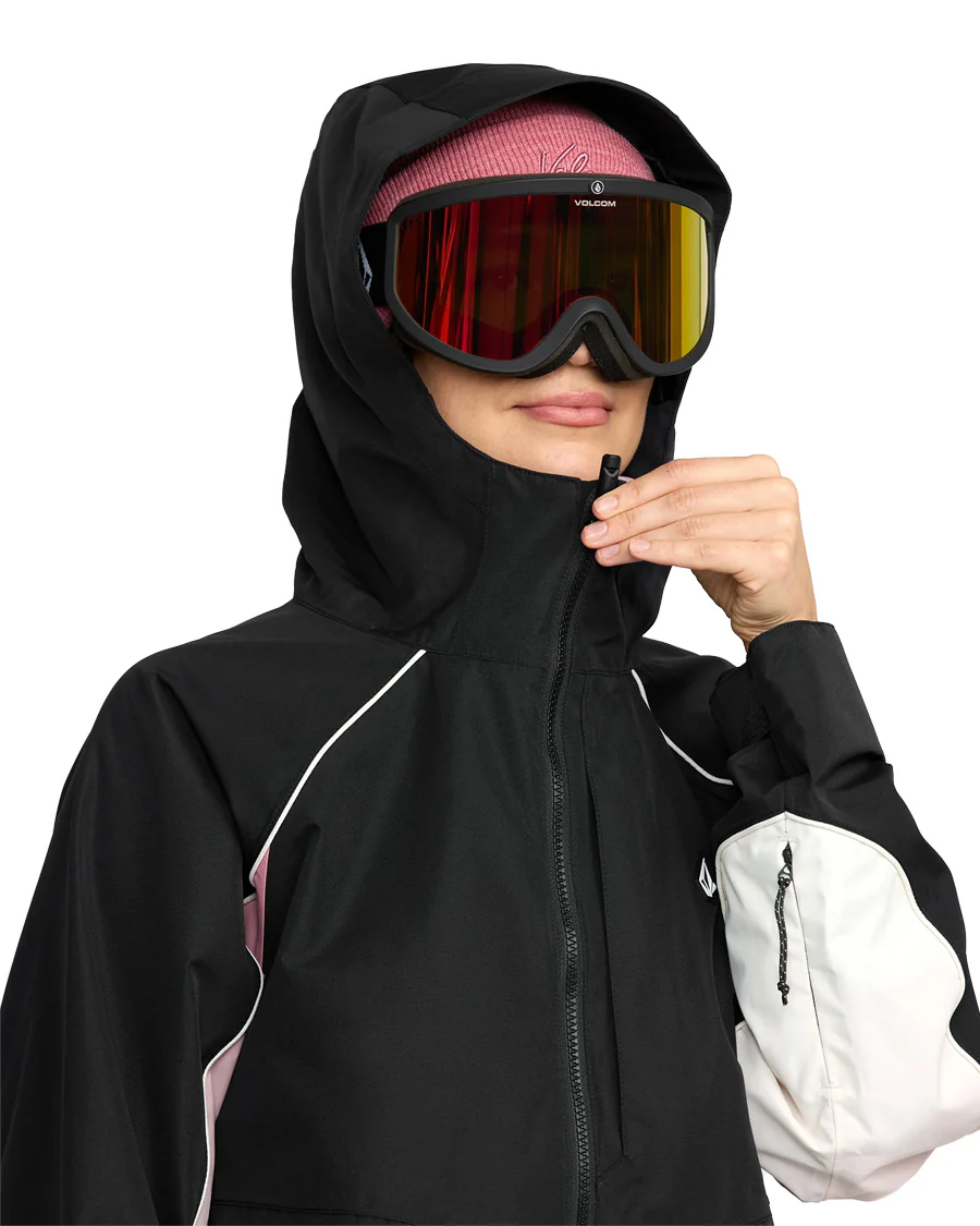 Volcom Women's Stone Smokeshow 20K Jacket Black 2026 - Image 4