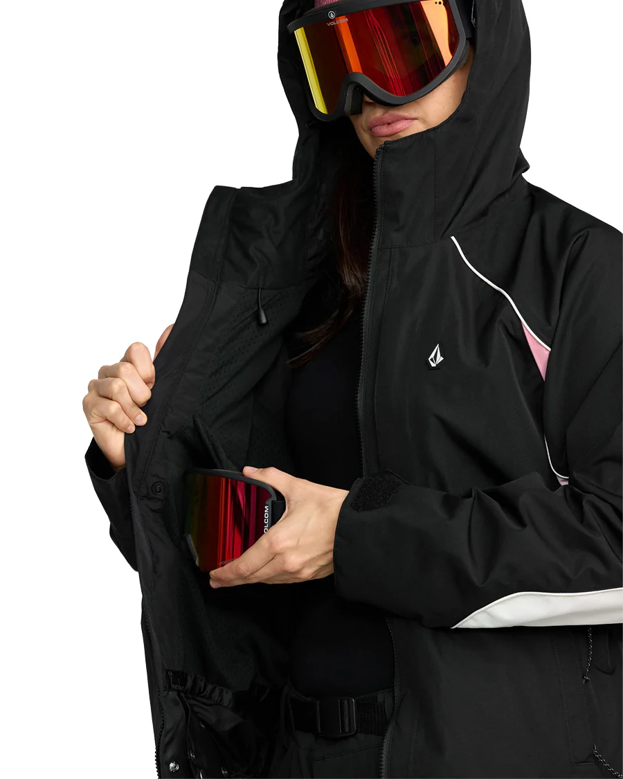 Volcom Women's Stone Smokeshow 20K Jacket Black 2026 - Image 5