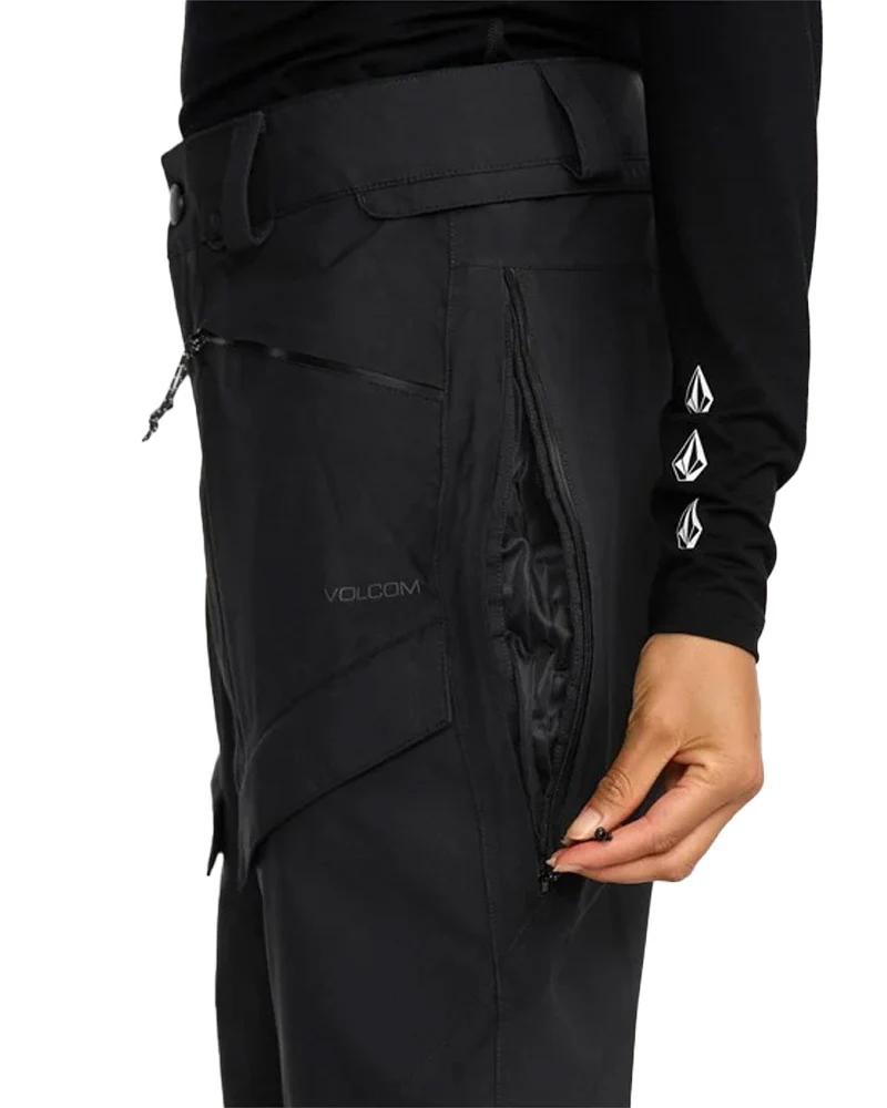 Volcom Women's V.Co At Stretch Gore-Tex Pant Black - Image 3