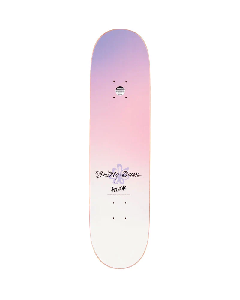 Welcome X Britney Spears Believe Pearl Fade Deck 8.25" - Image 2