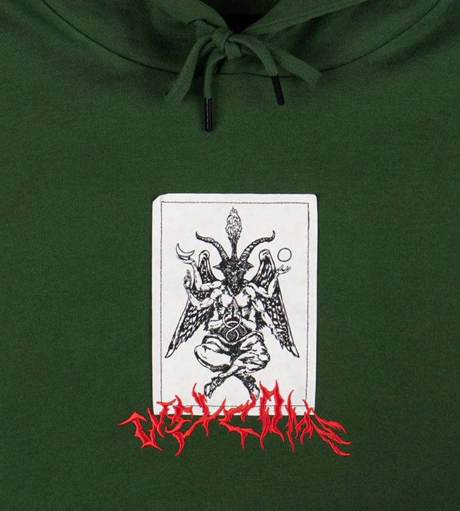 Welcome Coagula Hooded Sweatshirt - Dark Green - Image 3