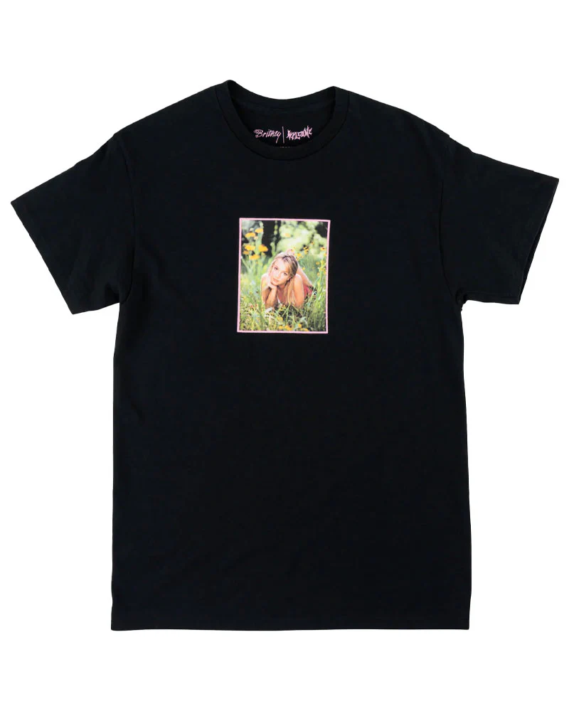 Welcome X Britney Spears Daisies T-Shirt - Black
