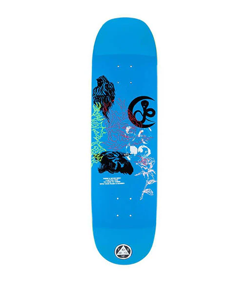 Welcome Flash On Moontrimmer Blue Deck