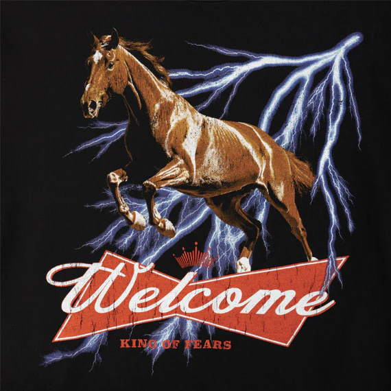 Welcome King of Fears T-Shirt Black - Image 2