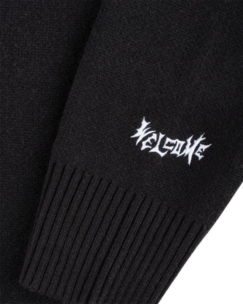Welcome X Beetlejuice Lydia Knit Sweater - Black - Image 2