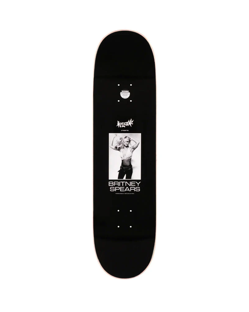 Welcome X Britney Spears Snake Black/Pink Foil Deck 8.5" - Image 2