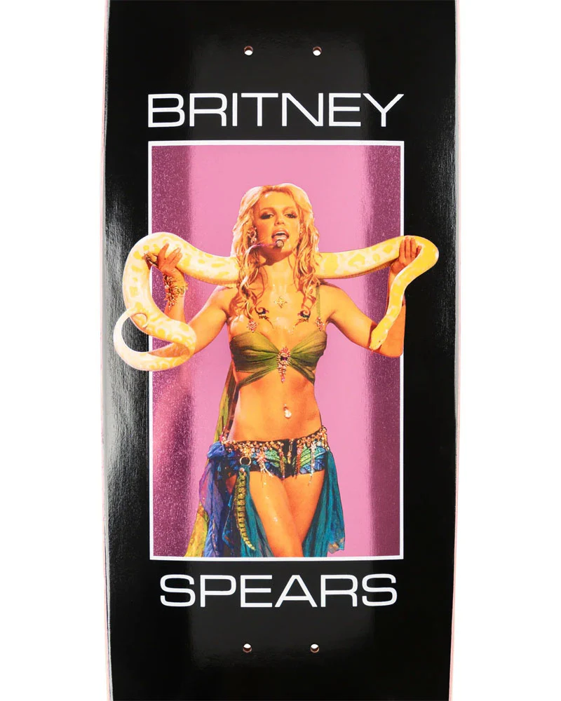 Welcome X Britney Spears Snake Black/Pink Foil Deck 8.5" - Image 3