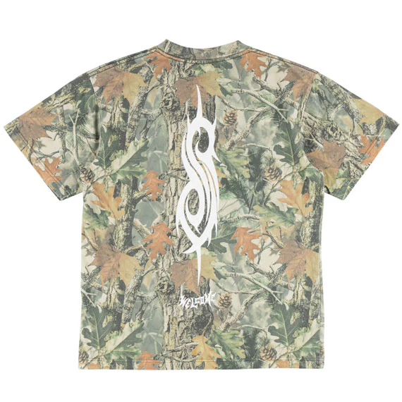 Welcome x Slipknot Oval Logo T-Shirt Camo - Image 2