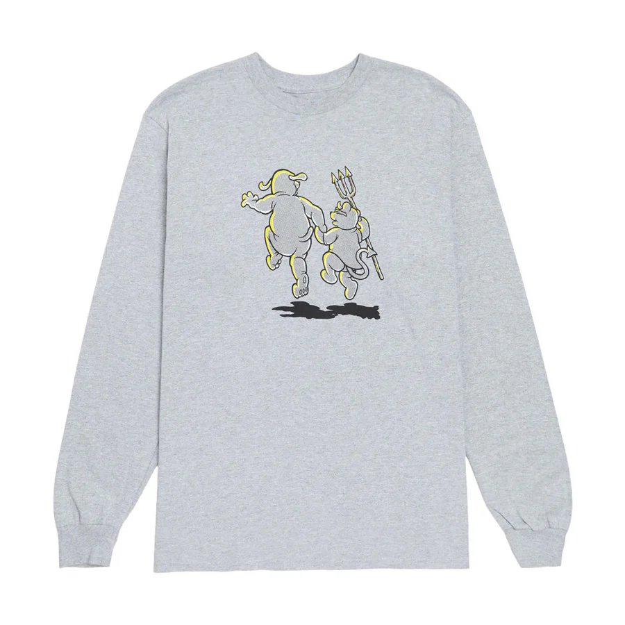 World Industries Friends Premium Longsleeve T-Shirt Sport Grey