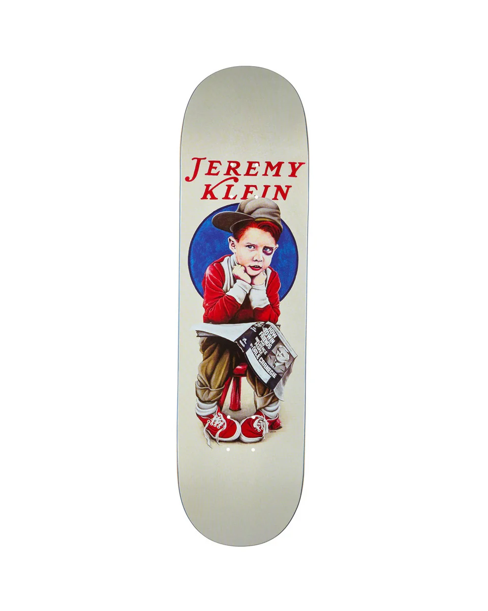 World Industries Jeremy Klein Black Eye Kid EX7 Popsicle Slick Deck