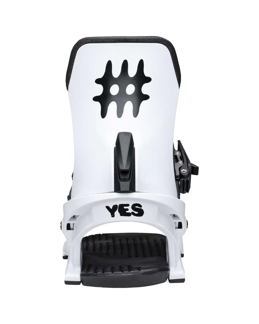 Yes Men's Select Binding White 2026 - Image 2